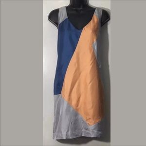 Summer dress, new with tags. Size large 100% silk